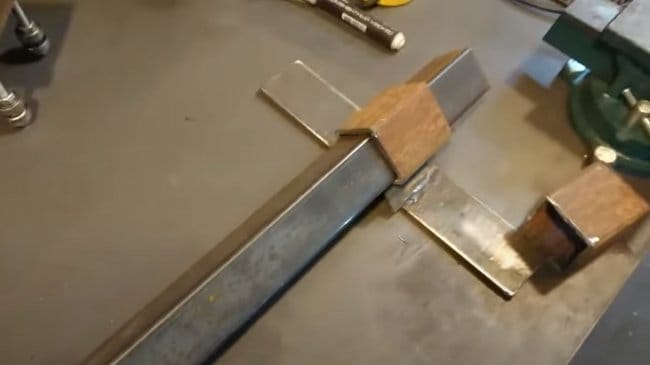 Простая протяжка для болгарки из труб