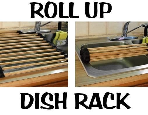 Складная решетка на мойку для сушки посуды