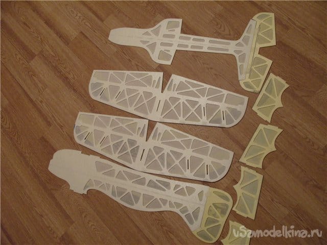 Самолет для зального комплекса F3P