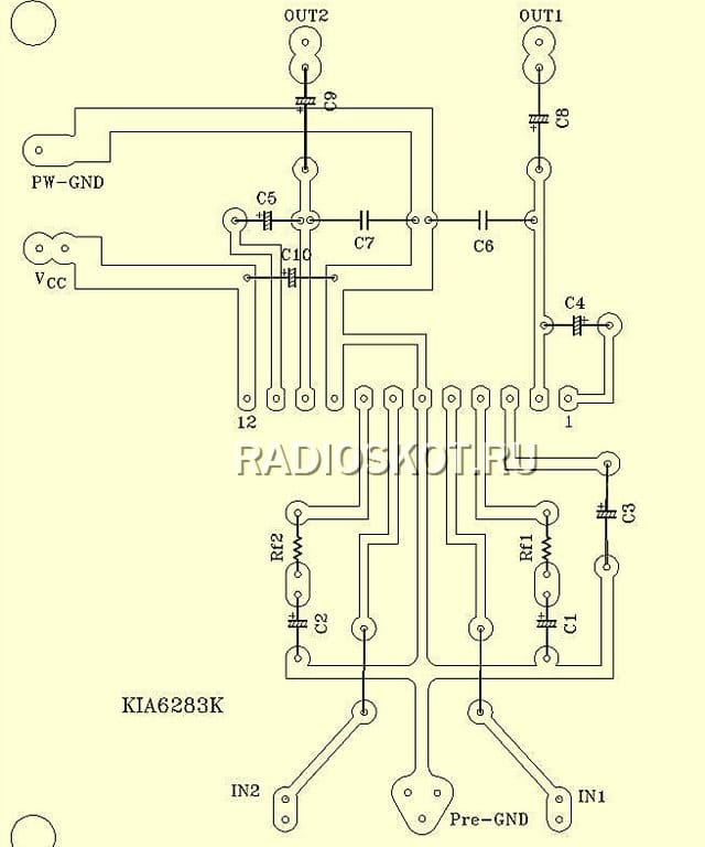 Kia6283k схема включения