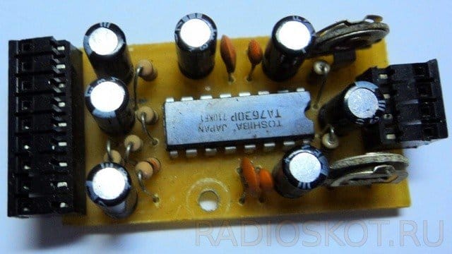 Предварительный усилитель с темброблоком на TA7630