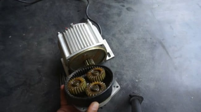 Самодельный мотор для электроскутера