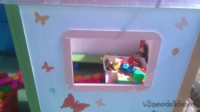 Детский домик из фанеры