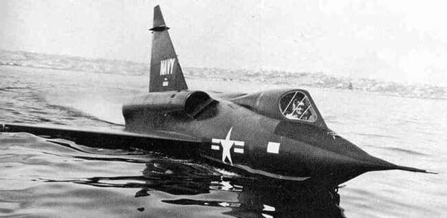 Модель самолёта Convair XF2Y «Sea Dart» - Морской дротик