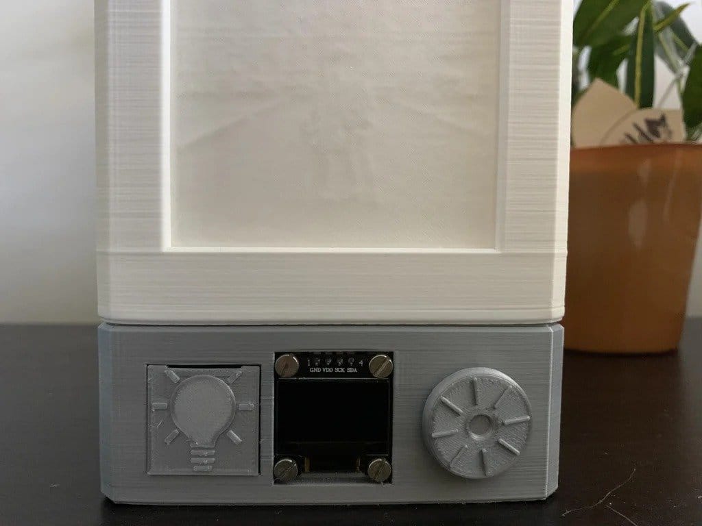 Messaging device + lithophan lamp -images