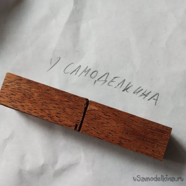 Подвески из дерева и эпоксида