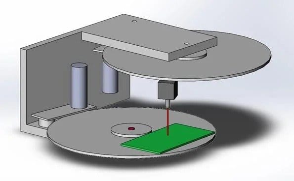 Rotary CNC laser engraver
