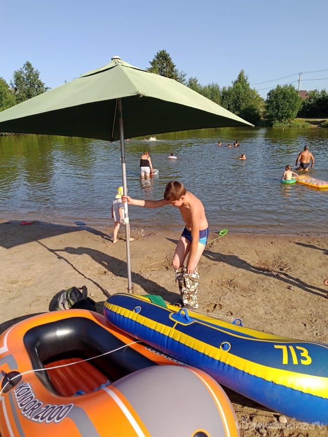 Держатель пляжного зонта