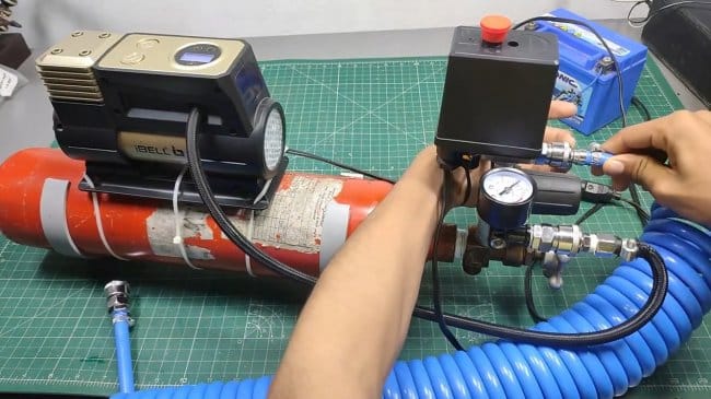 Самодельный ресивер для компрессора из трубы