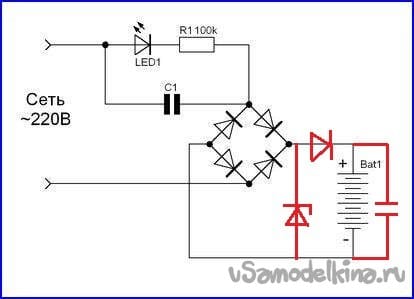 Lh bxusb1 схема фонарика