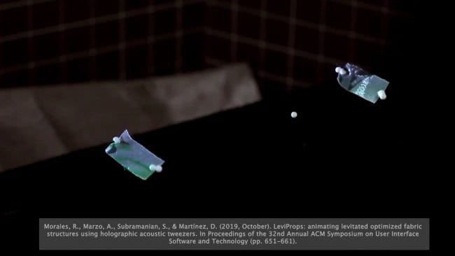 Устройство для левитации с помощью ультразвука