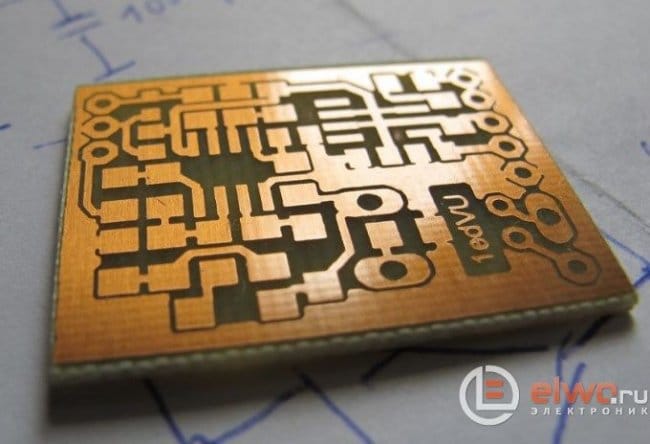 Индикатор уровня сигнала на одном светодиоде