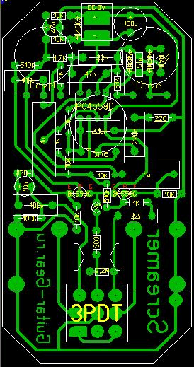 Tube screamer схема