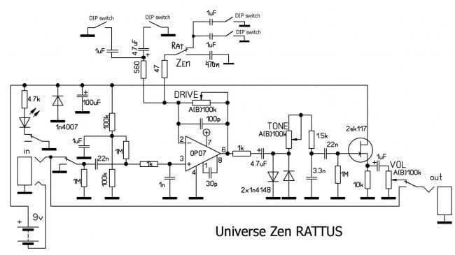 Proco rat схема