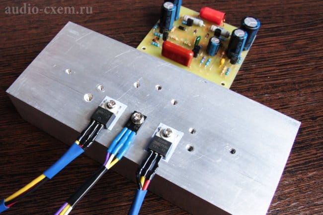 Простой и надёжный усилитель на транзисторах