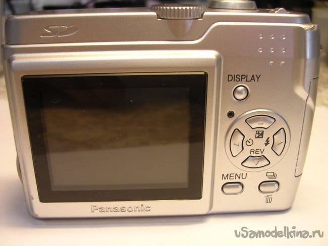 Интересный ремонт аппарата LUMIX MEGA O.I.S
