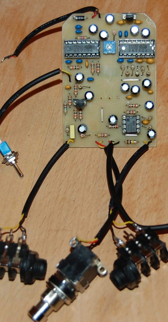 Ревербератор для электрогитары своими руками