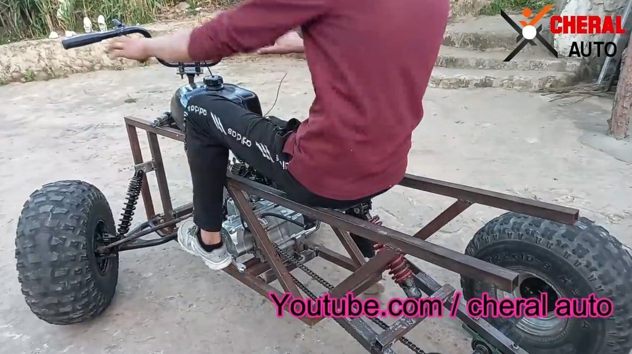 Как собрать простой квадроцикл своими руками