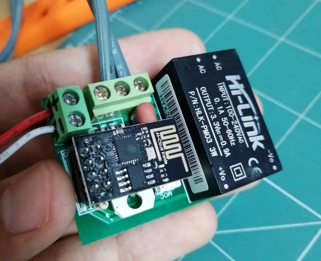 Коммутатор WiFi для бытовой техники с ESP8266 (умный дом)