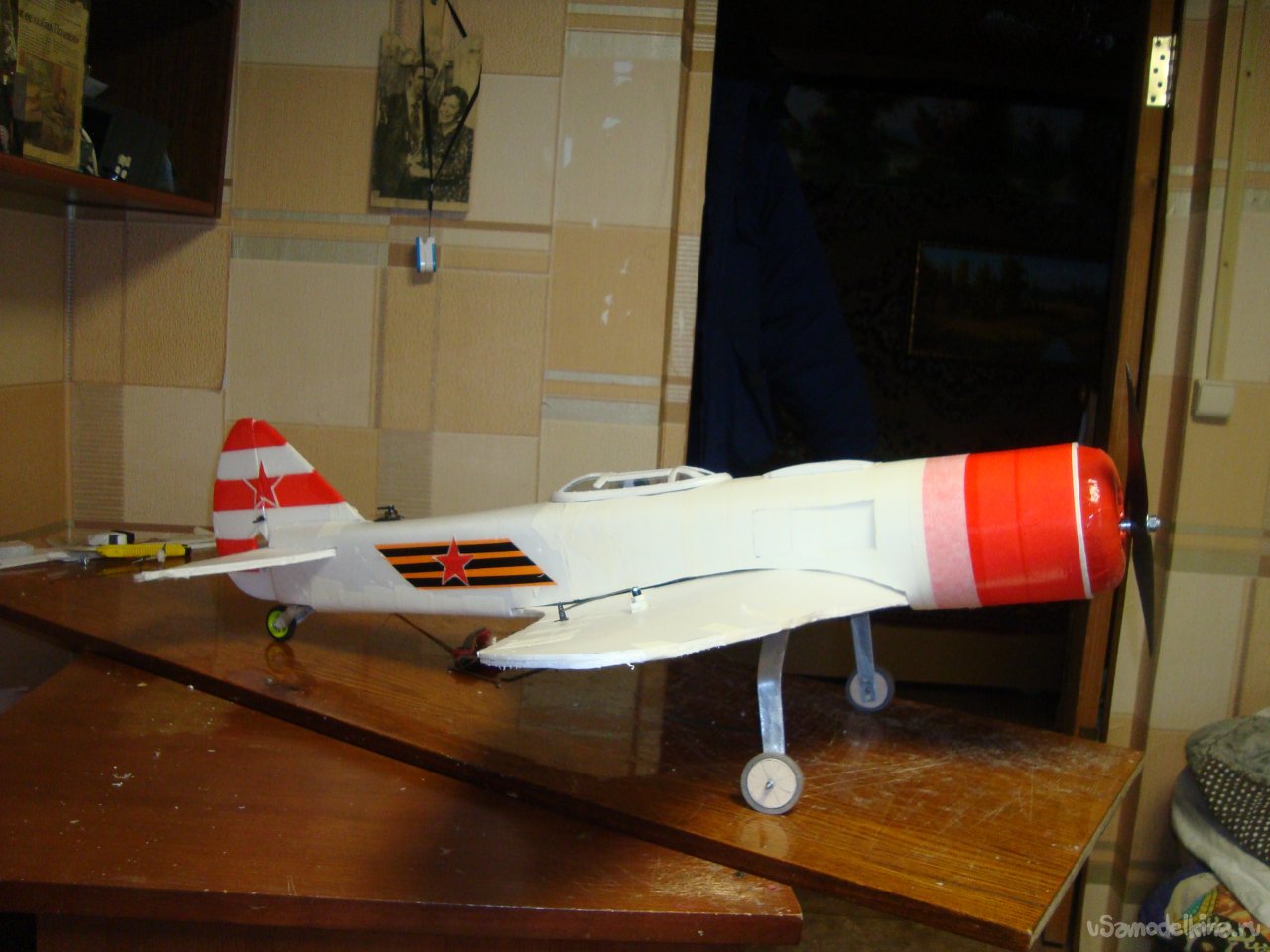 Экспериментальная авиамодель «Ястреб» по мотивам истребителя Ла- 7