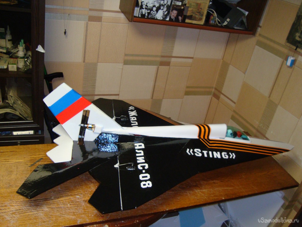 Экспериментальная авиамодель «Жало»  АлиС – 09 «Sting»