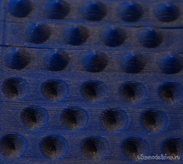 Обработка ореховой скорлупой