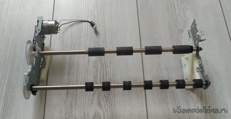 Механика протяжки бумаги струйного принтера