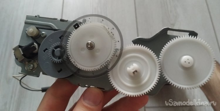 Механика протяжки бумаги струйного принтера