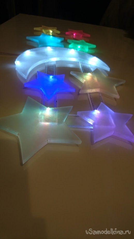 Светильник ночник «звездное небо»