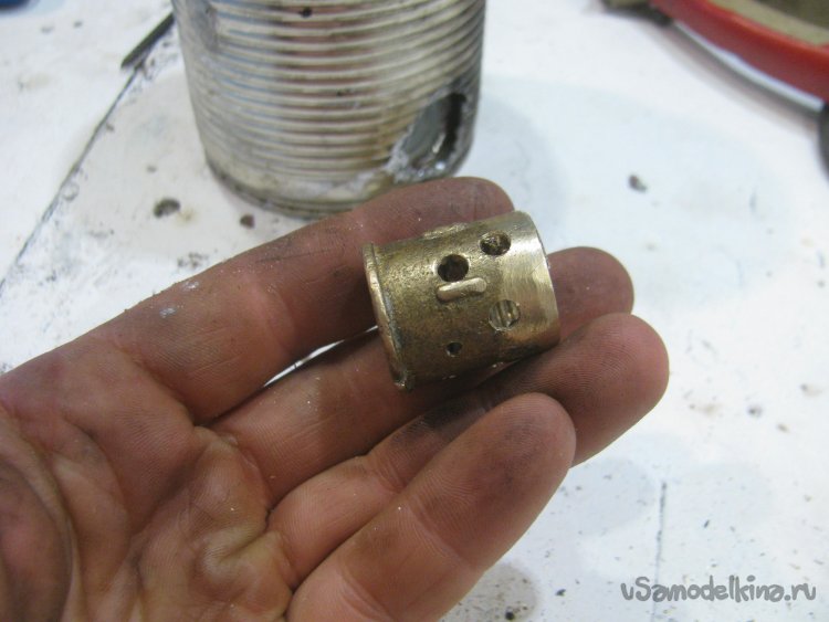 Мини-печь для туриста (с теплоизоляцией топки)