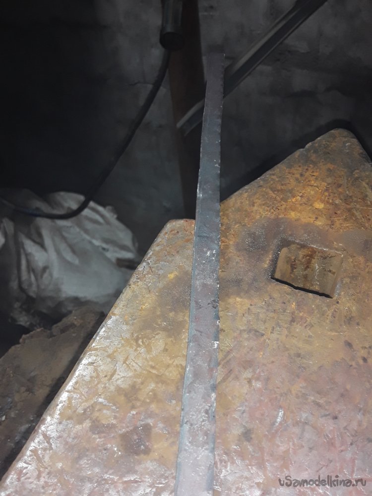 Кованный совок своими руками