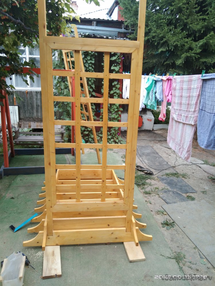 Пергола своими руками