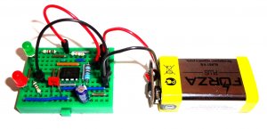 Простой тестер микросхем NE555