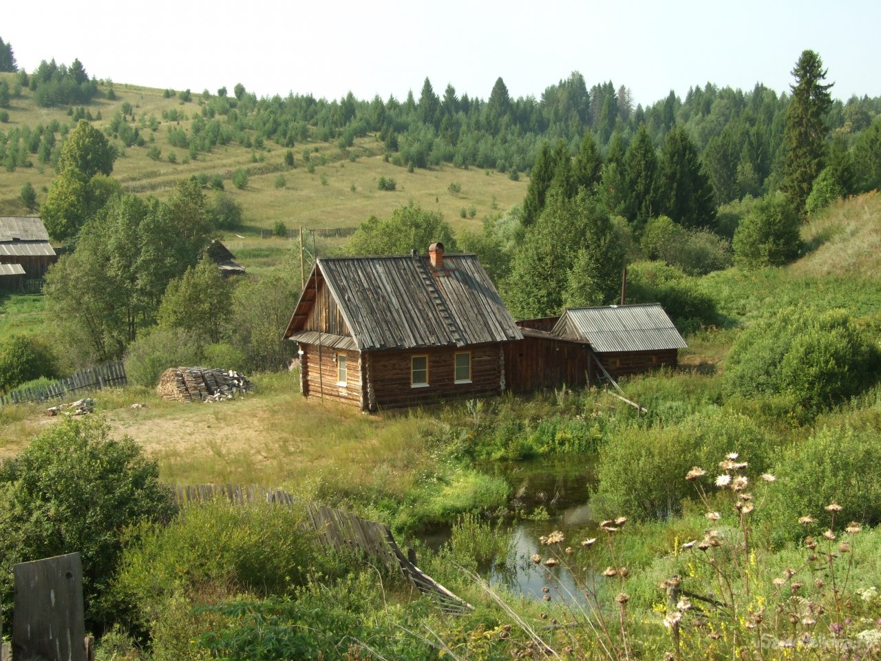 Новая крыша старого дома