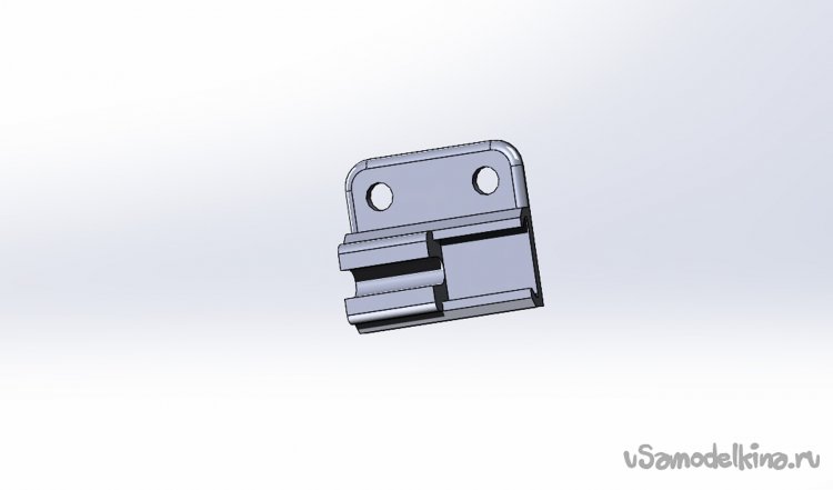 Держатель ленты с зажимом для провода